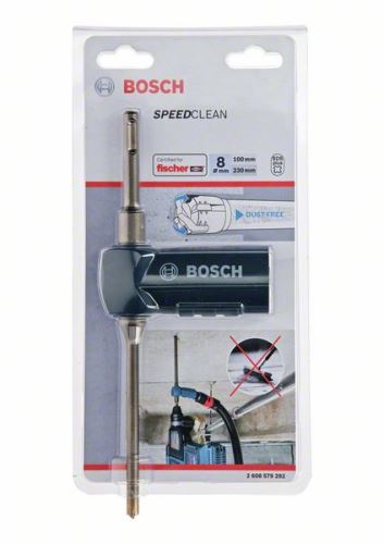 BOSCH Üreges fúrók elszívással SDS plus-9 Speed Clean 8 X 100 X 230 mm 2608579292