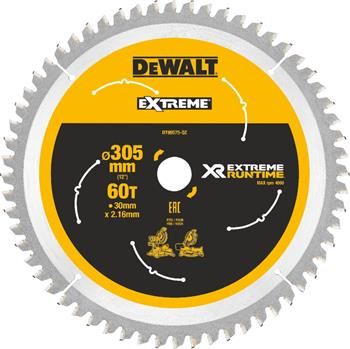 DEWALT fűrészlap (ideális FLEXVOLT fűrészekhez), 305 x 30 mm, 60 fogú DT99575