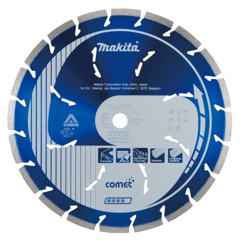 MAKITA gyémánt vágótárcsa Comet Rapid 300x20 mm B-13546