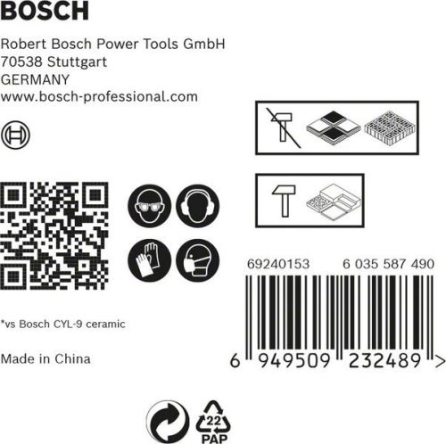 BOSCH EXPERT 5db HEX-9HardCeramic 5/6/8+CYL-3 6/6 2608900596