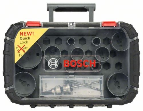 BOSCH 6 részes HSS BIM furatok készlet villanyszerelőknek 22; 29; 35; 44; 51; 65 mm 2608580886