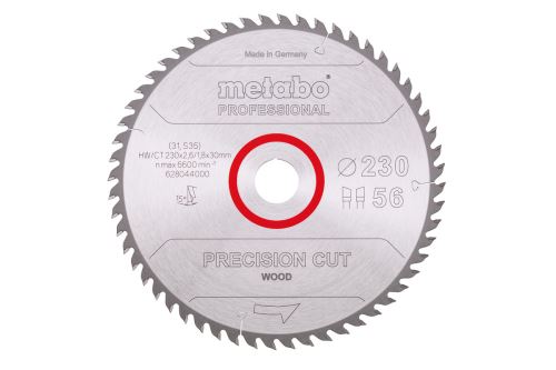 METABO fűrészlap HW/CT 230 x 30 mm, 56 fog 628044000