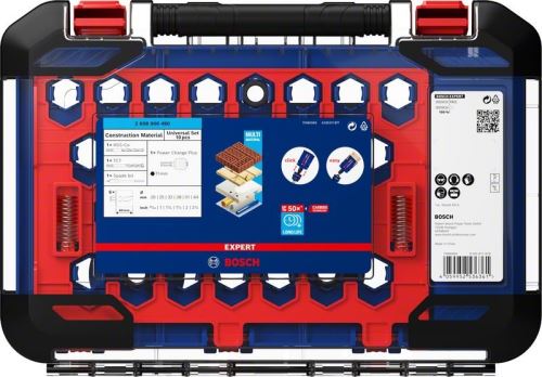 BOSCH EXPERT lyukasztókészlet Építőipari Mat.20-64, 10 db 2608900490