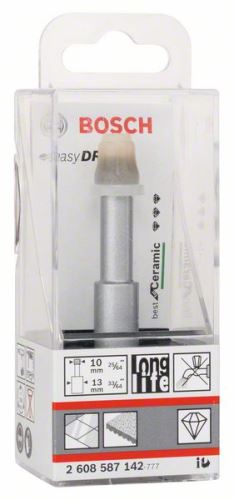 BOSCH gyémánt fúrószár száraz fúráshoz Easy Dry Best for Ceramic 10 x 33 mm 2608587142