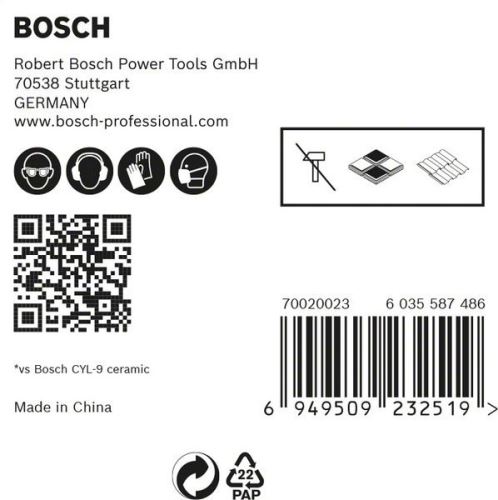 BOSCH EXPERT HEX-9 HardCeramic 6mm csomag 5db 2608900599