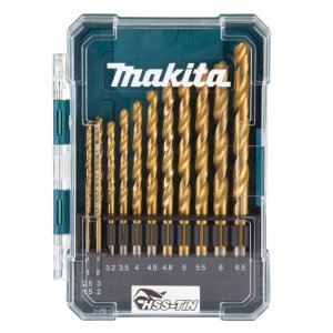 MAKITA fúrókészlet HSS-TiN Economic fémhez 13 db D-72855