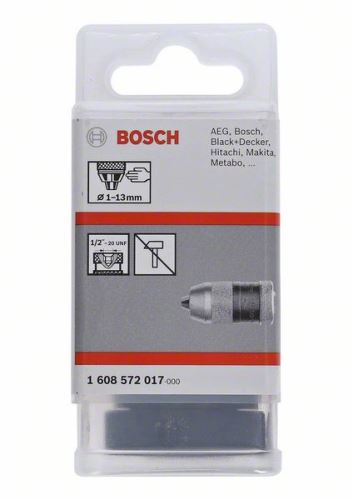 BOSCH gyorskioldó tokmányok 13 mm-ig 1-13 mm, 1/2" – 20 1608572017