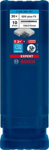 BOSCH EXPERT fúrószár SDS plus-7X, 10x150x215 30 db 2608900187