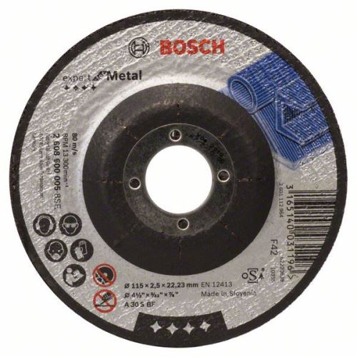 BOSCH Profilos vágótárcsa Expert for Metal A 30 S BF, 180 mm, 3,0 mm 2608600316