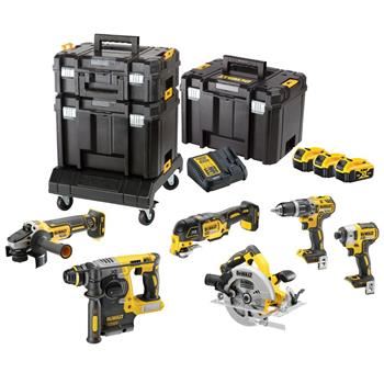 DEWALT 18V akkumulátoros szerszámkészlet, 3x akkumulátor DCK685P3T