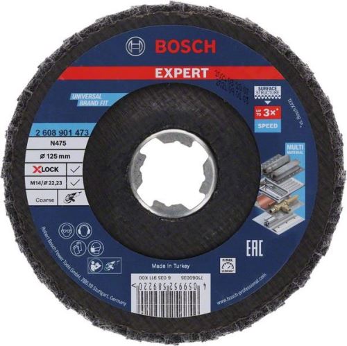 BOSCH EXPERT X-LOCK lamellás N475 SCM durva125mm 2608901473