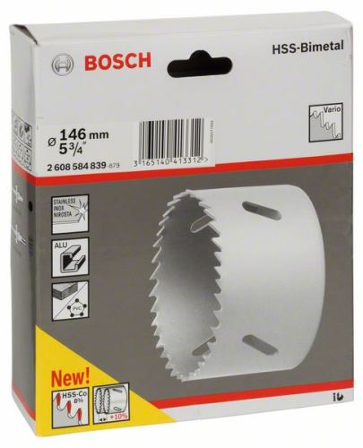 BOSCH HSS-bimetál lyukasztó szabványos adapterhez 146 mm, 5 3/4" 2608584839