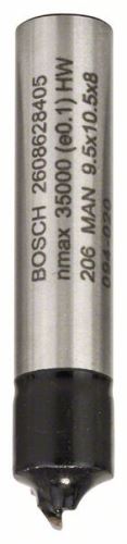 BOSCH alámetszett maró 8 mm, R1 3,2 mm, D 9,5 mm, L 10,2 mm, G 41 mm 2608628405