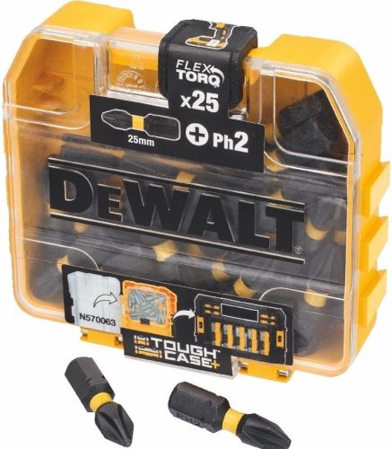 DEWALT Ph 2 FLEXTORQ bitkészlet (25 db) DT70555T