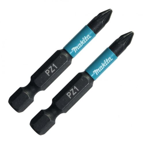 MAKITA torziós bit 1/4" IMPACT BLACK PZ1, 50 mm 2 db B-63747