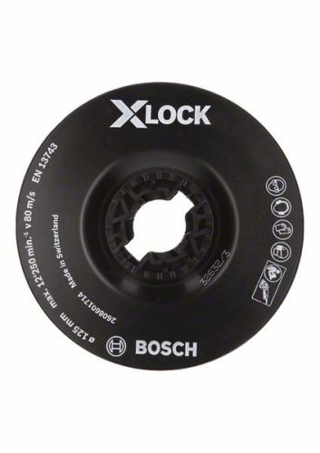 BOSCH X-LOCK Hátlap, finom 125 mm, 12 500 ford./perc 2608601714