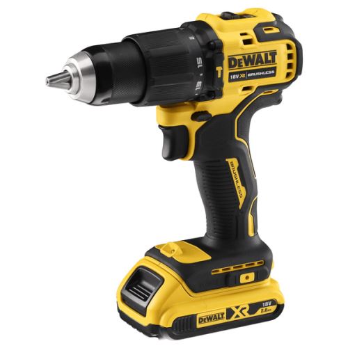 DEWALT akkus fúrókalapács/csavarhúzó 18V XR Li-Ion, 2x 1.5Ah DCD709S2T