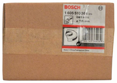 BOSCH Védőburkolat fedőlemez nélkül 115 mm 1605510364