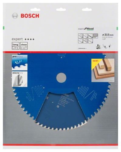 BOSCH Expert fűrészlap fához 315 x 30 x 2,4 mm, 72 2608644081