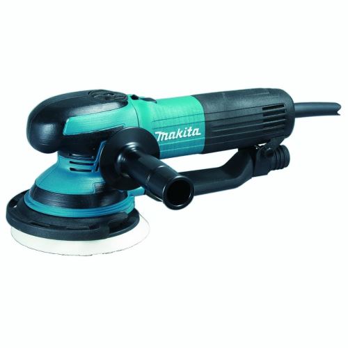 MAKITA Univerzális csiszoló 150 mm-es szabályozással, 750 W, szitainer BO6050J