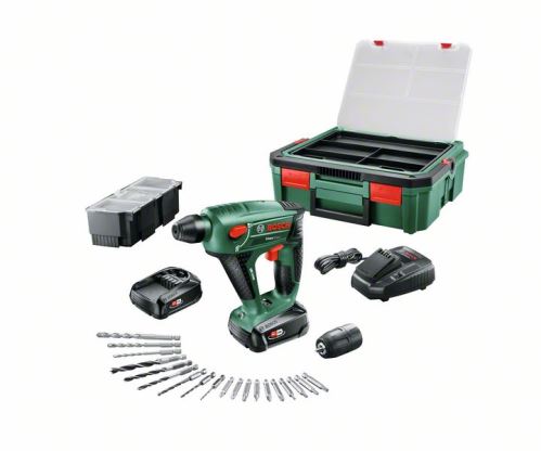 Bosch akkus fúrókalapács Uneo Maxx + SystemBox 060395230K