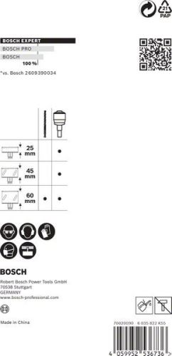 BOSCH EXPERT adapter Power Change Plus és központosító fúró HSS-G 7,15x105mm (2 db) 2608900527