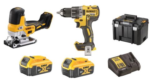 Dewalt akkus szerszámok készletben (DCD791+DCS335) DCK298P2T