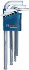 Bosch imbuszkulcs 9 db 1600A01TH5