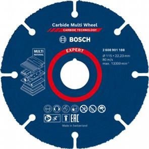 BOSCH EXPERT vágótárcsa keményfém többkerék 115mm 2608901188