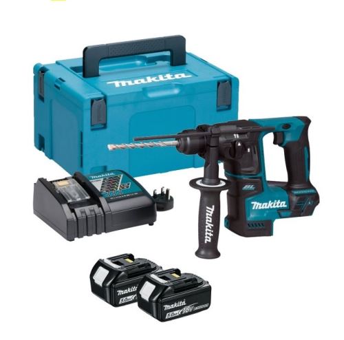 Makita akkus fúrókalapács Li-ion LXT 18V/5.0Ah, Makpac DHR171RTJ