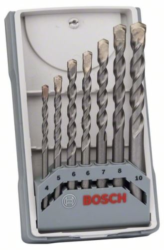 BOSCH 7 részes betonfúró készlet CYL-3 4; 5; 6; 6; 7; 8; 10 mm 2607017082