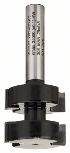 BOSCH tollvágó 8 mm, D1 25 mm, L 5 mm, G 58 mm 2608628353