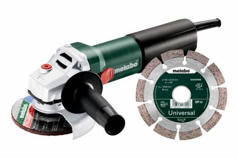 Metabo WQ 1100-125 BEÁLLÍTOTT SZÖRKÖSZÖLŐ 610035920