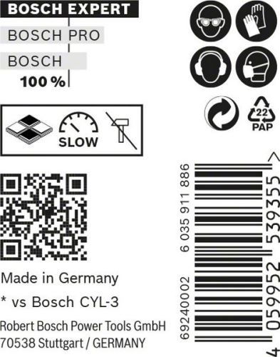 BOSCH EXPERT CYL-9 MultiConstruction 7x60, 10 db 2608900642