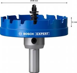 BOSCH EXPERT keményfém lyukasztó fémlemez 80mm 2608901445