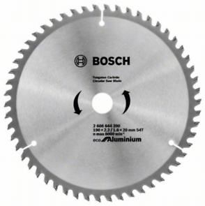 BOSCH Eco fűrészlap alumíniumhoz 190x2,2/1,6x20 54T 2608644390