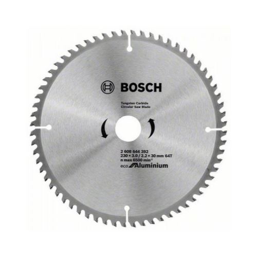 BOSCH Eco fűrészlap alumíniumhoz 230x3,0/2,2x30 64T 2608644392