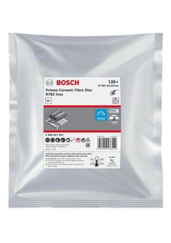 BOSCH EXPERT PRISMA szálas tárcsa R782,180,P120,25 db 2608621831