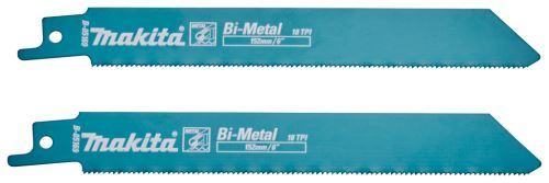 MAKITA fűrészlap BiM 18 152 mm 2 db fém 0,9 mm fém B-05169-2