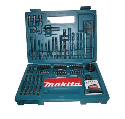 MAKITA bit és fúró készlet 100 db B-54520 műanyag tokban