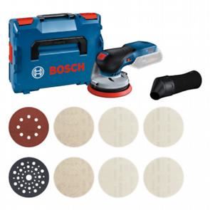 BOSCH Aku excentercsiszoló GEX 18V-125 + M480 Indítókészlet 0615A5004H