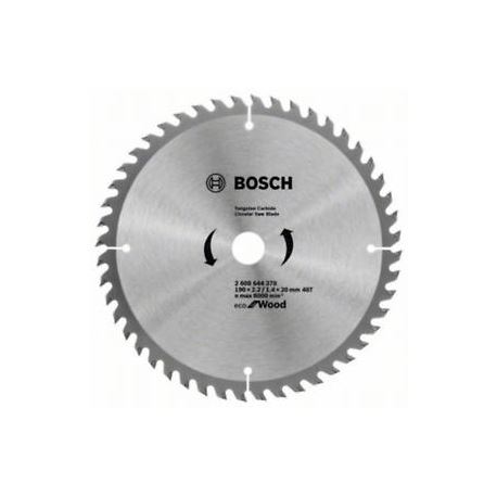 BOSCH Eco for Wood fűrészlap 190x2,2/1,4x20 48T 2608644378