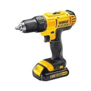 Dewalt AKU fúrógép 18V, 2 x 1,3 AH akkumulátor XR LI-ION, DCD771C2