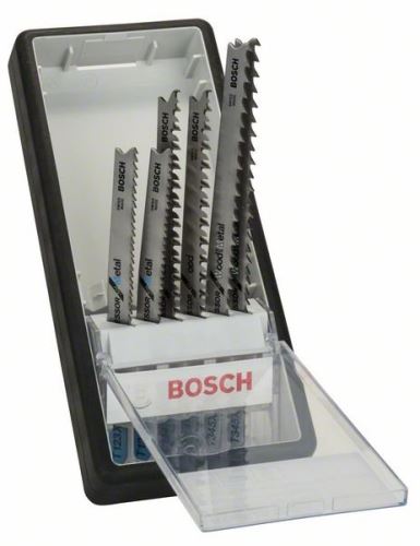 BOSCH 6 részes fűrészlapkészlet Robust Line Progressor, szárral TT 123 X (2x); T 234 X (2x); T 345 XF (2x) 2607010531