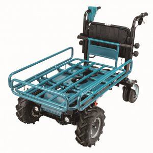 Makita Akkumulátor szállító kocsi Li-ion LXT 2x18V, akkumulátor nélkül Z DCU604Z