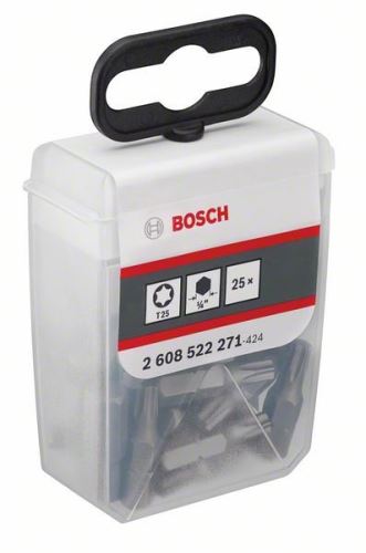 BOSCH TicTac box T25 extra kemény T 25, 25 mm (25 db) 2608522271