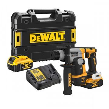 DEWALT 18V/1.4J akkus fúrókalapács 1.8kg, 2x2Ah, töltő, tok DCH172D2