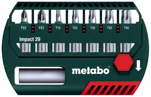 METABO bitkészlet 29 mm (8 db) ütvecsavarozóhoz 628849000