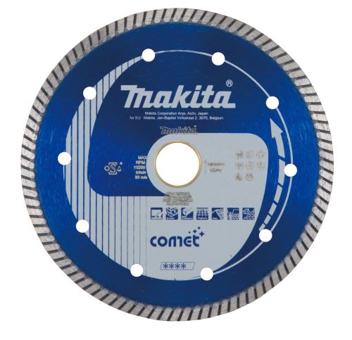 MAKITA gyémánt vágótárcsa Comet Turbo 150x22,23 mm B-13007