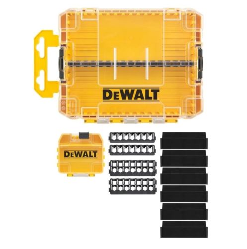 DEWALT Medium Tough Case Kit (plusz tok, rekeszek, tartók) DT70802